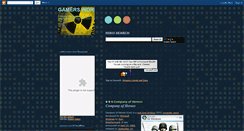 Desktop Screenshot of mygamersworld.blogspot.com