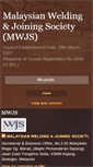 Mobile Screenshot of mwjs.blogspot.com