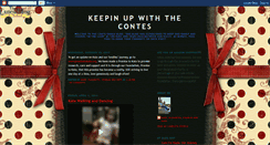 Desktop Screenshot of keepinupwiththecontes.blogspot.com