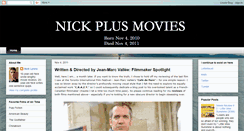 Desktop Screenshot of nickplusmovies.blogspot.com