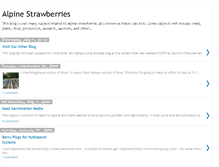 Tablet Screenshot of alpinestrawberries.blogspot.com