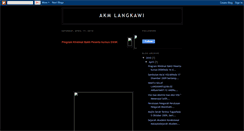 Desktop Screenshot of akmlangkawi2010.blogspot.com