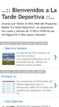 Mobile Screenshot of latardedeportiva.blogspot.com