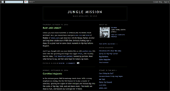 Desktop Screenshot of junglemission.blogspot.com