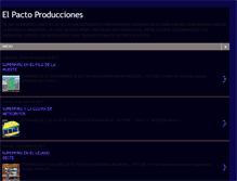 Tablet Screenshot of elpactoproducciones.blogspot.com