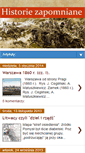 Mobile Screenshot of historiezapomniane.blogspot.com
