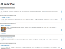 Tablet Screenshot of cedarpost.blogspot.com