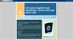 Desktop Screenshot of izinusaha-dadi.blogspot.com