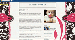 Desktop Screenshot of crazycondies.blogspot.com