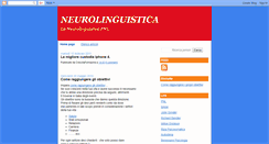 Desktop Screenshot of neurolinguisticablog.blogspot.com