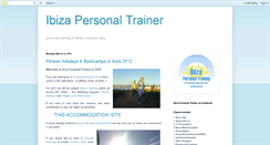 Desktop Screenshot of ibizapersonaltrainer.blogspot.com