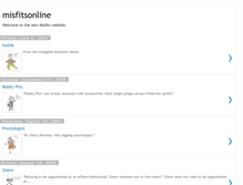 Tablet Screenshot of misfitsonline.blogspot.com