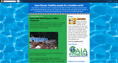 Desktop Screenshot of gaiafitness.blogspot.com