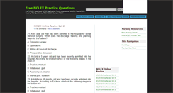 Desktop Screenshot of free-nclex.blogspot.com