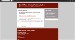 Desktop Screenshot of amediolaw.blogspot.com