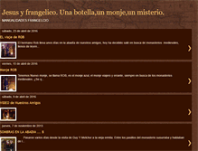 Tablet Screenshot of jesusfrangelico.blogspot.com