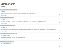 Tablet Screenshot of gameboylover.blogspot.com