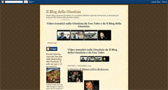 Desktop Screenshot of ilblogdellagiustizia.blogspot.com