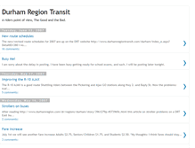 Tablet Screenshot of durhamregiontransit.blogspot.com