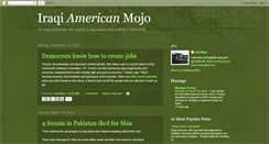 Desktop Screenshot of iraqimojo.blogspot.com