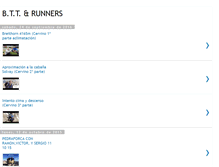 Tablet Screenshot of bttrunners.blogspot.com