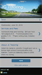 Mobile Screenshot of jctutoring.blogspot.com