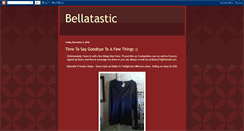 Desktop Screenshot of bellatastic.blogspot.com
