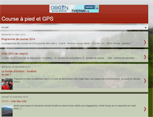 Tablet Screenshot of course-a-pied-gps-forerunner-305.blogspot.com