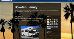 Desktop Screenshot of dowdenfamilynews.blogspot.com