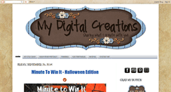 Desktop Screenshot of mydigitalcreations.blogspot.com