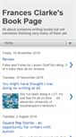 Mobile Screenshot of francesbookpage.blogspot.com