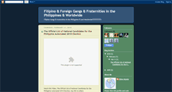 Desktop Screenshot of filipinogangs.blogspot.com