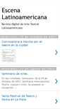 Mobile Screenshot of escenalatina.blogspot.com