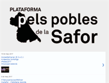 Tablet Screenshot of pelspoblesdelasafor.blogspot.com