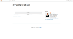 Desktop Screenshot of myarmsfoldback.blogspot.com