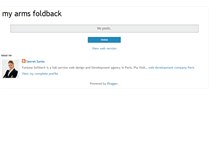 Tablet Screenshot of myarmsfoldback.blogspot.com