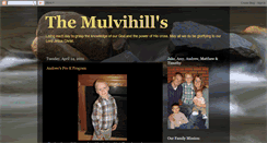 Desktop Screenshot of jakeandamymulvihillfamily.blogspot.com