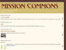 Tablet Screenshot of missioncommons.blogspot.com