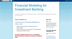 Desktop Screenshot of learn-financialmodeling.blogspot.com