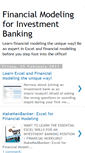 Mobile Screenshot of learn-financialmodeling.blogspot.com