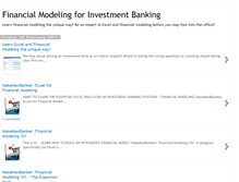 Tablet Screenshot of learn-financialmodeling.blogspot.com