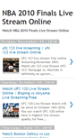 Mobile Screenshot of nba-live-streams.blogspot.com
