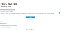 Tablet Screenshot of mistersniff.blogspot.com