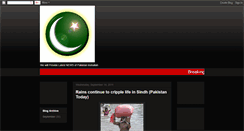 Desktop Screenshot of paktodaynews.blogspot.com