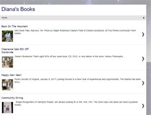 Tablet Screenshot of dianasbooks.blogspot.com
