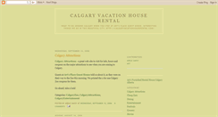Desktop Screenshot of calgaryvacationrental.blogspot.com