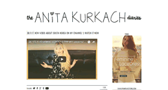 Desktop Screenshot of anitakurkach.blogspot.com