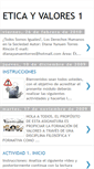 Mobile Screenshot of eticayvaloresdiyutori.blogspot.com
