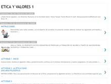 Tablet Screenshot of eticayvaloresdiyutori.blogspot.com