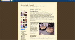 Desktop Screenshot of ben-better-left-unsaid.blogspot.com